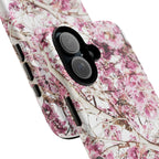 Blossom Tough Phone Case – Pink Floral Protective iPhone Cover