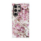 Blossom Tough Phone Case – Pink Floral Protective iPhone Cover