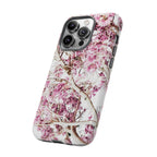 Blossom Tough Phone Case – Pink Floral Protective iPhone Cover