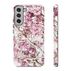 Blossom Tough Phone Case – Pink Floral Protective iPhone Cover
