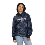 A Pirate's Life Tie-Dye Embroidered Hoodie Dark Marble