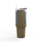 CA Dreamin' 40oz Insulated Travel Mug — Palm Print California Vibes