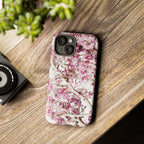 Blossom Tough Phone Case – Pink Floral Protective iPhone Cover