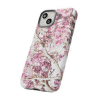 Blossom Tough Phone Case – Pink Floral Protective iPhone Cover