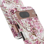 Blossom Tough Phone Case – Pink Floral Protective iPhone Cover