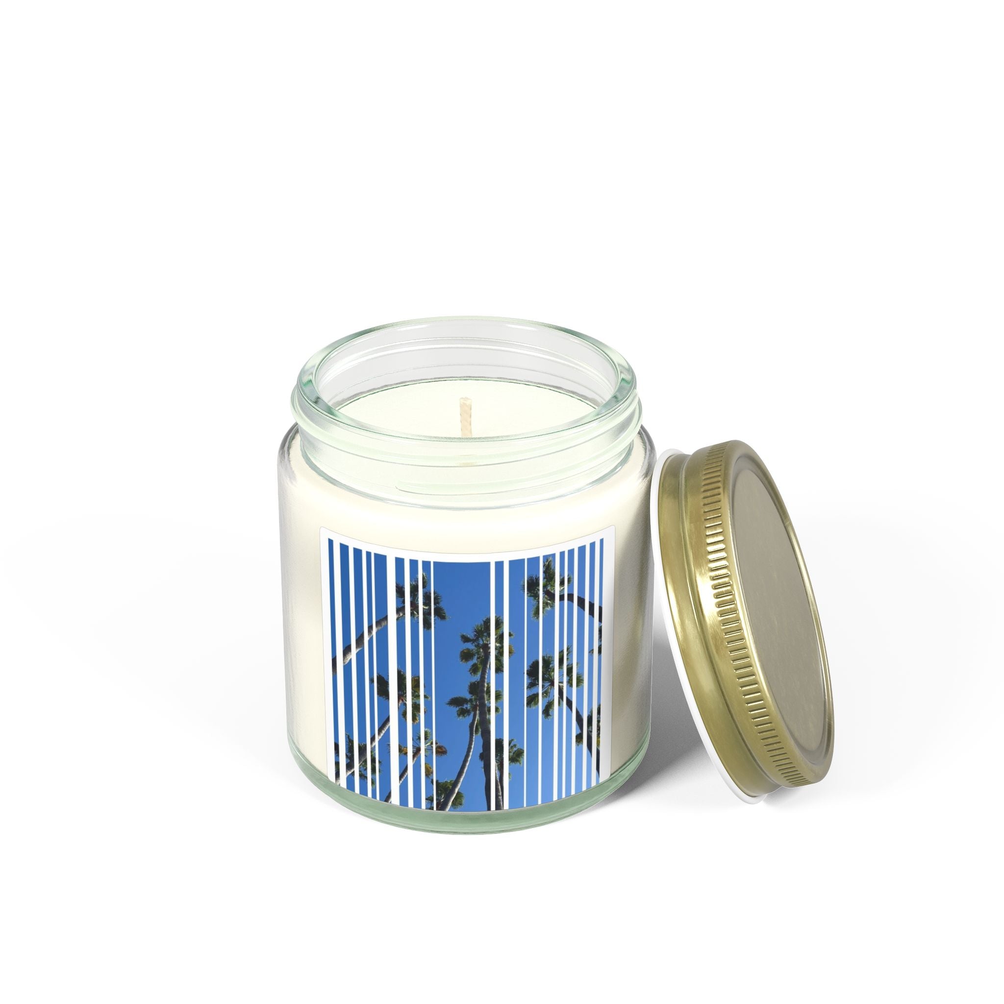 California Palm Scented Candle — Coconut Apricot Wax (4oz, 9oz)