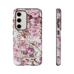 Blossom Tough Phone Case – Pink Floral Protective iPhone Cover