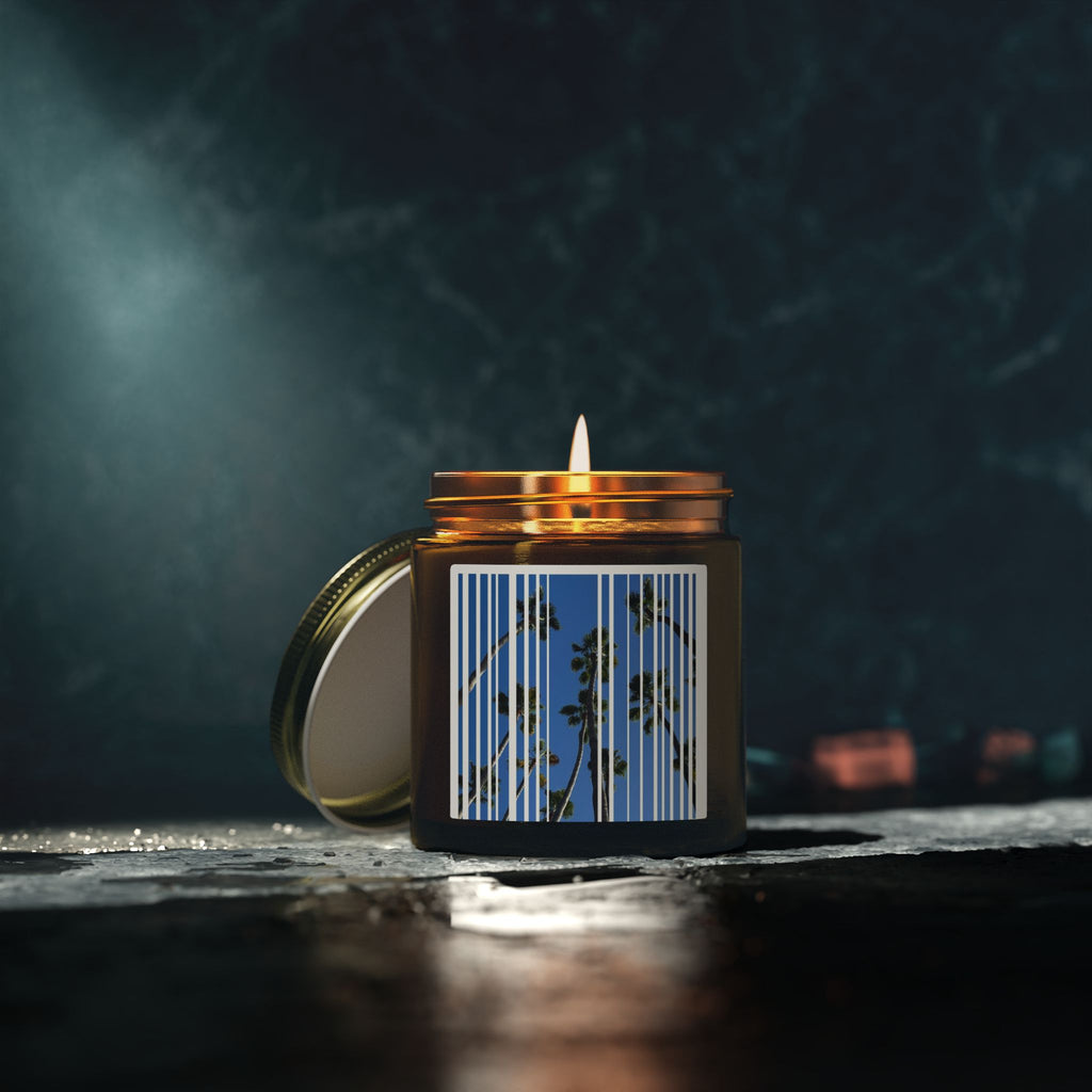 California Palm Scented Candle — Coconut Apricot Wax (4oz, 9oz)