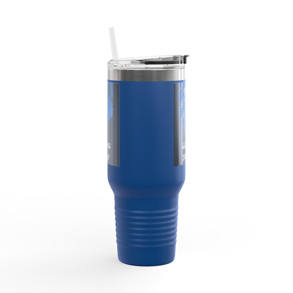 CA Dreamin' 40oz Insulated Travel Mug — Palm Print California Vibes