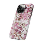 Blossom Tough Phone Case – Pink Floral Protective iPhone Cover