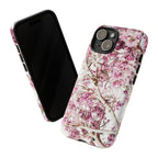 Blossom Tough Phone Case – Pink Floral Protective iPhone Cover