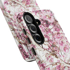 Blossom Tough Phone Case – Pink Floral Protective iPhone Cover