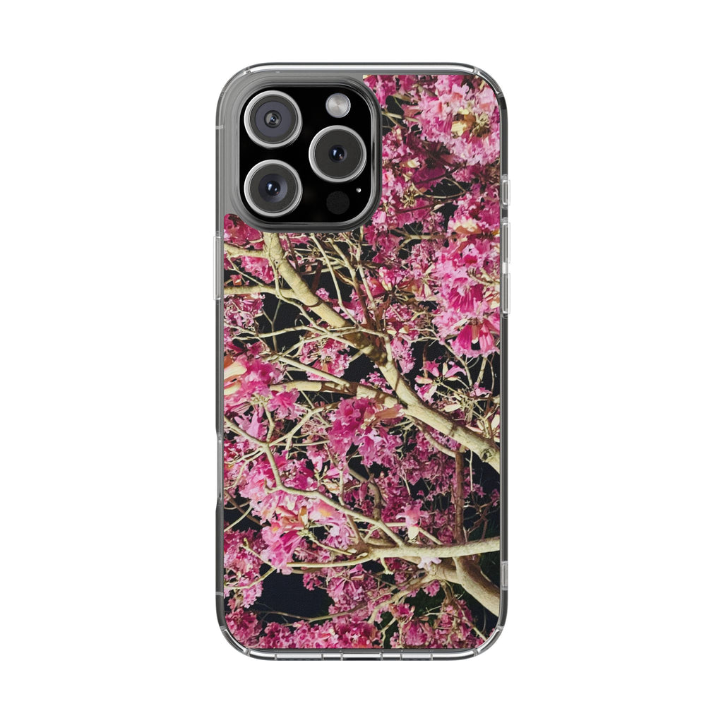 Pink Flower Blossom Impact-Resistant Phone Case