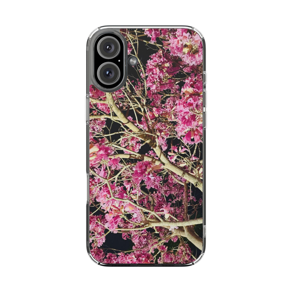 Pink Flower Blossom Impact-Resistant Phone Case