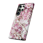 Blossom Tough Phone Case – Pink Floral Protective iPhone Cover