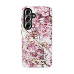 Blossom Tough Phone Case – Pink Floral Protective iPhone Cover
