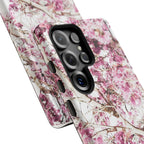 Blossom Tough Phone Case – Pink Floral Protective iPhone Cover