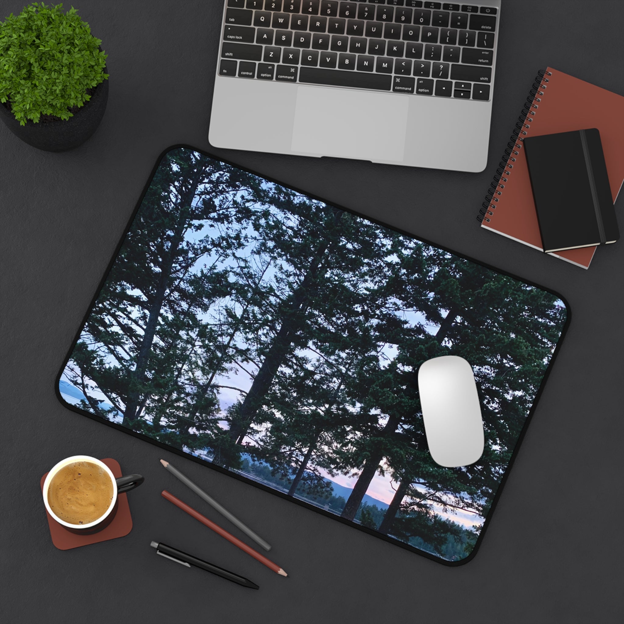 Montana Forest Desk Length Mouse Pad