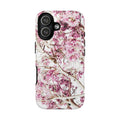 Blossom Tough Phone Case – Pink Floral Protective iPhone Cover