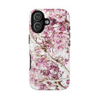 Blossom Tough Phone Case – Pink Floral Protective iPhone Cover