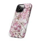 Blossom Tough Phone Case – Pink Floral Protective iPhone Cover