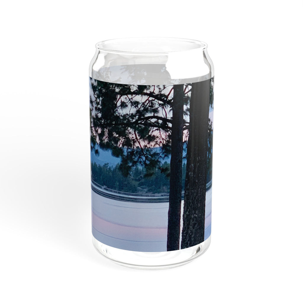 Montana Lake Glass Sipper 16oz