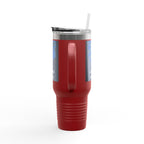 CA Dreamin' 40oz Insulated Travel Mug — Palm Print California Vibes