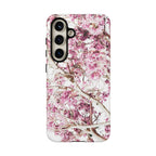 Blossom Tough Phone Case – Pink Floral Protective iPhone Cover