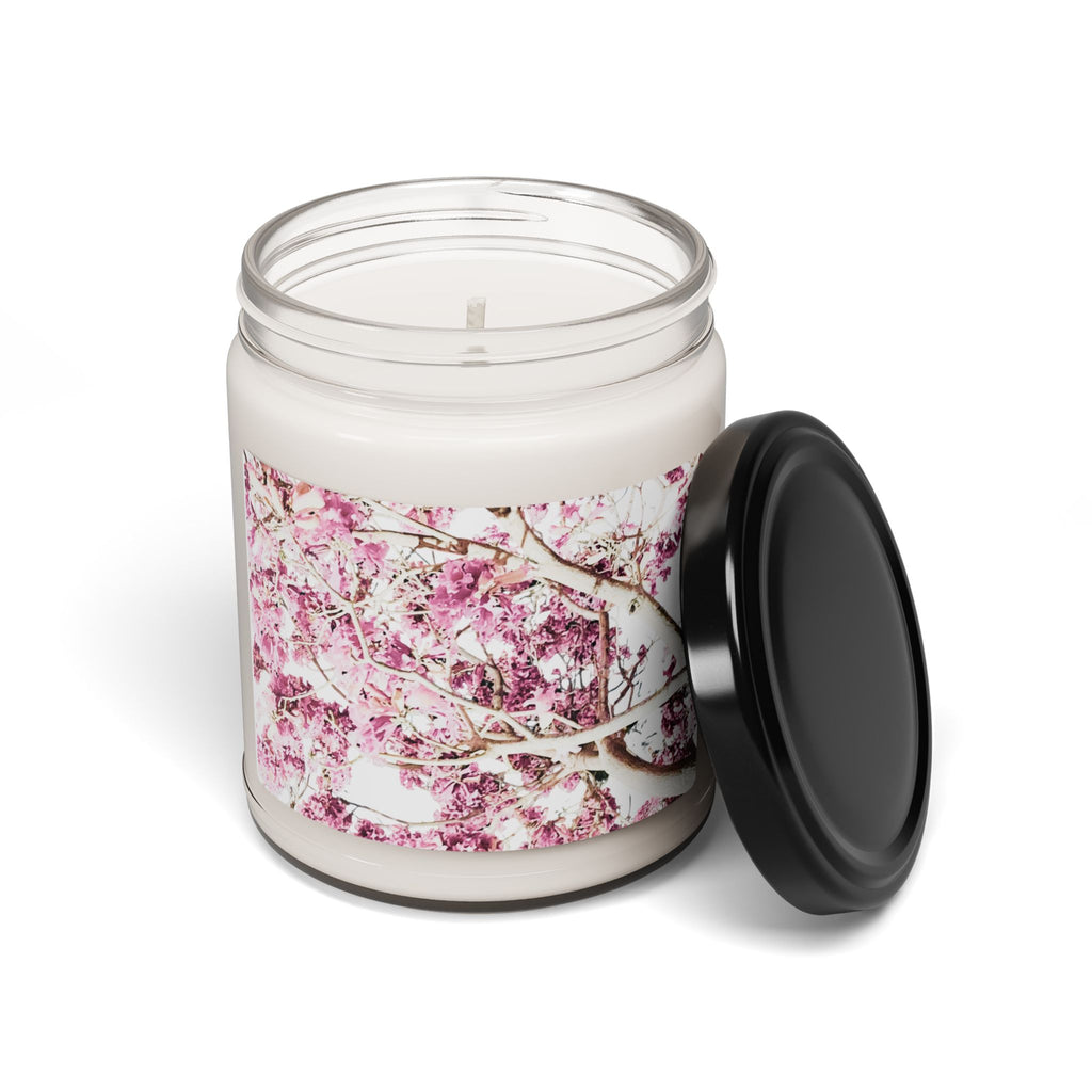 Blossom Soy Candle — 9oz Scented Jar (Floral Spring Home Fragrance)