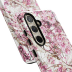 Blossom Tough Phone Case – Pink Floral Protective iPhone Cover