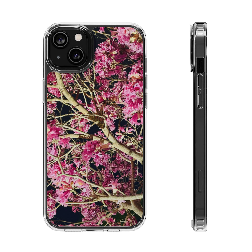 Pink Flower Blossom Impact-Resistant Phone Case