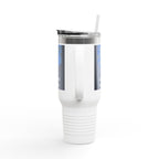 CA Dreamin' 40oz Insulated Travel Mug — Palm Print California Vibes