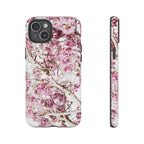Blossom Tough Phone Case – Pink Floral Protective iPhone Cover