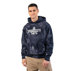 A Pirate's Life Tie-Dye Embroidered Hoodie Dark Marble