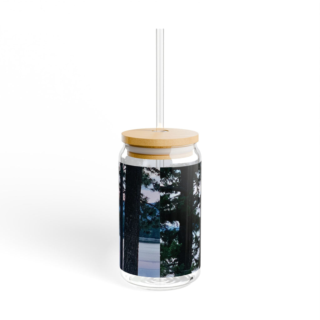 Montana Lake Glass Sipper 16oz