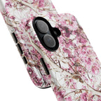 Blossom Tough Phone Case – Pink Floral Protective iPhone Cover