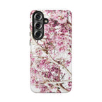 Blossom Tough Phone Case – Pink Floral Protective iPhone Cover