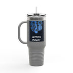 CA Dreamin' 40oz Insulated Travel Mug — Palm Print California Vibes
