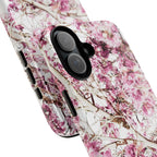 Blossom Tough Phone Case – Pink Floral Protective iPhone Cover
