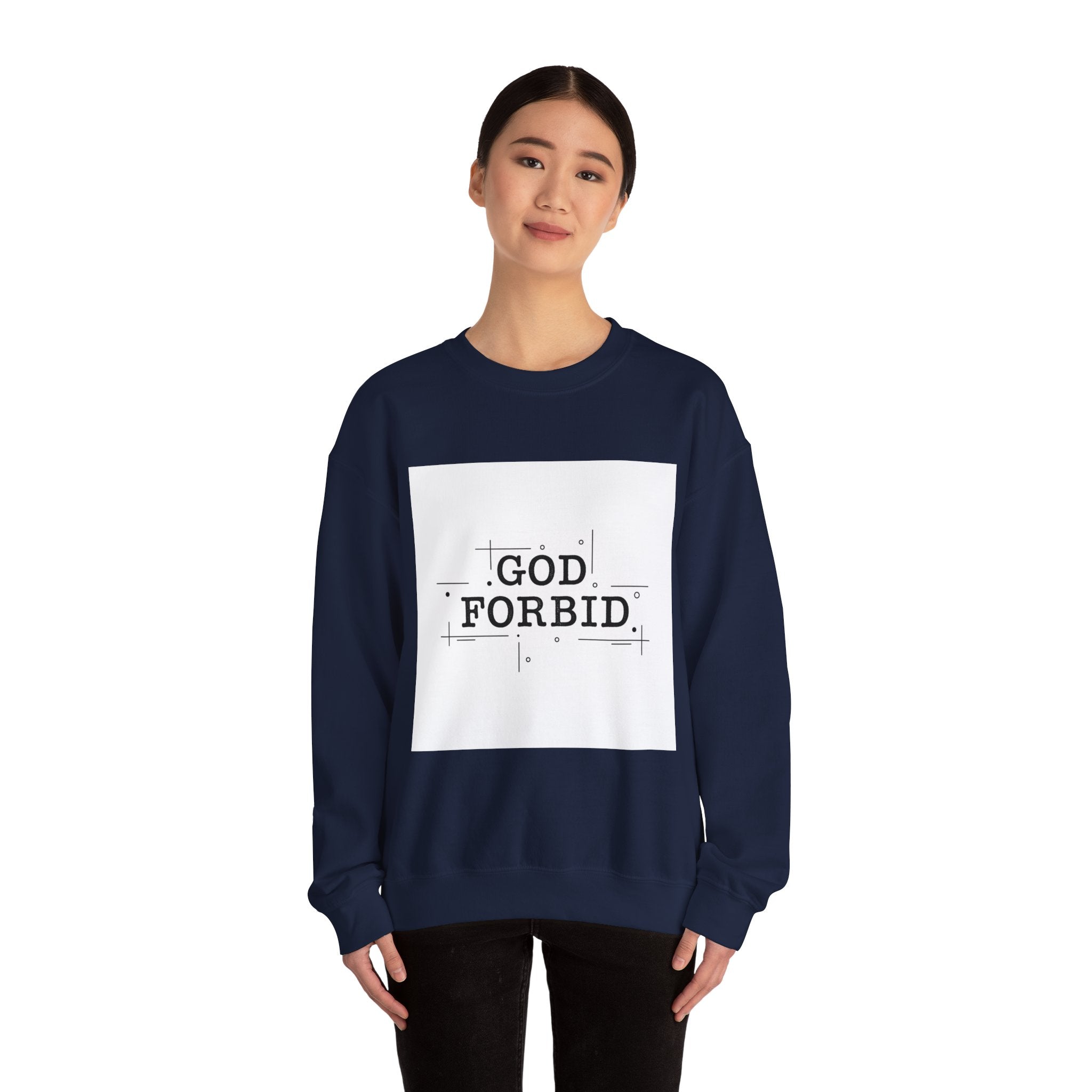 God Forbid Sweatshirt | sarcastic shirt, 90s aesthetic humor