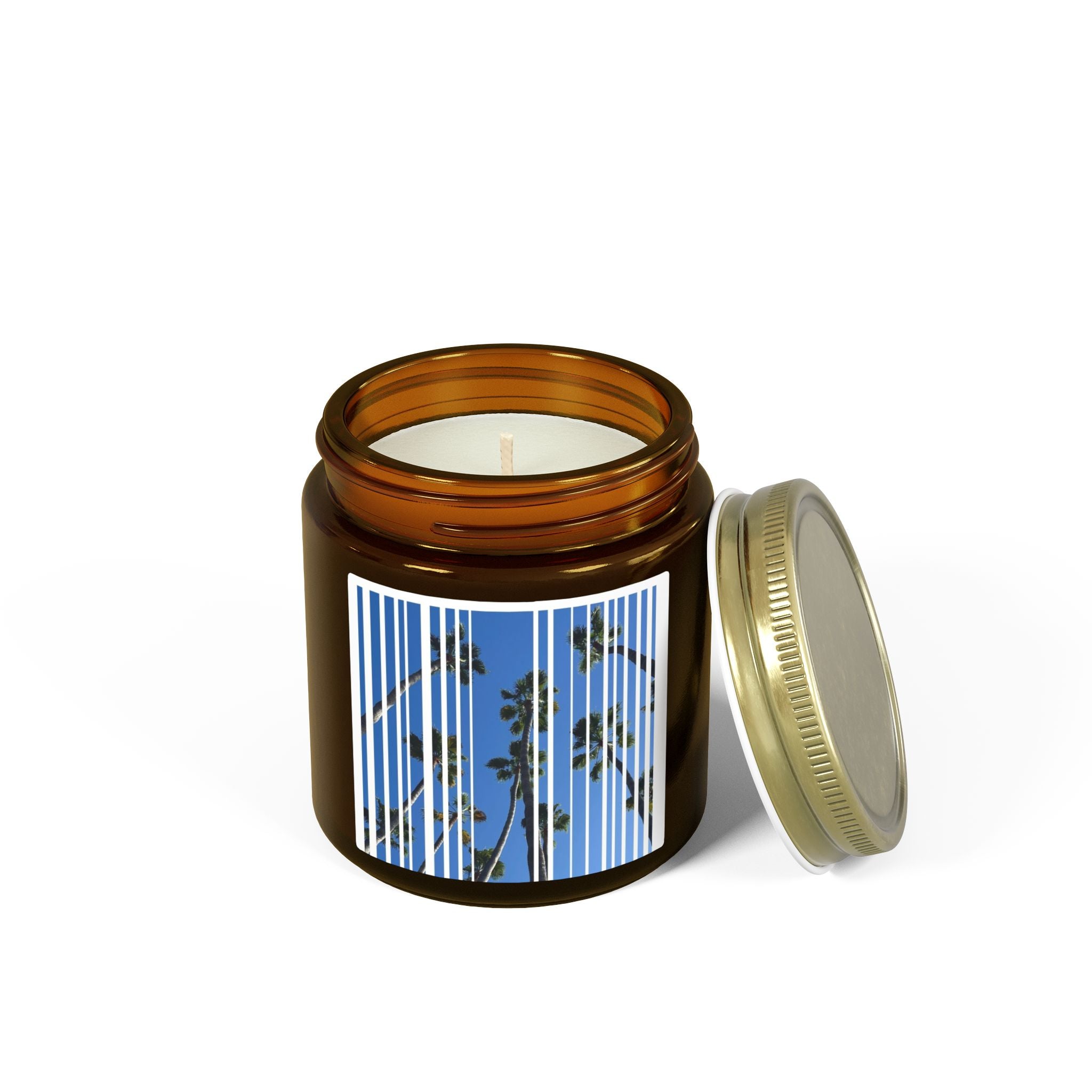 California Palm Scented Candle — Coconut Apricot Wax (4oz, 9oz)
