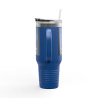 CA Dreamin' 40oz Insulated Travel Mug — Palm Print California Vibes