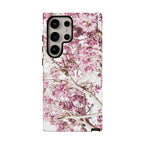 Blossom Tough Phone Case – Pink Floral Protective iPhone Cover