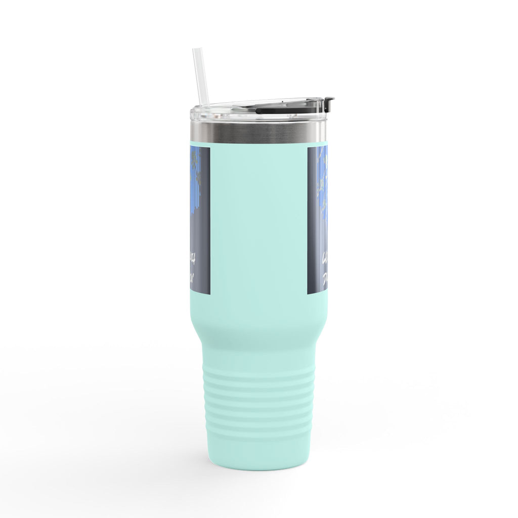 CA Dreamin' 40oz Insulated Travel Mug — Palm Print California Vibes