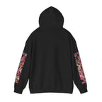 Blossom Photo Hoodie — Pink Floral Tree Print Hooded Sweatshirt