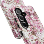 Blossom Tough Phone Case – Pink Floral Protective iPhone Cover