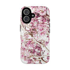 Blossom Tough Phone Case – Pink Floral Protective iPhone Cover