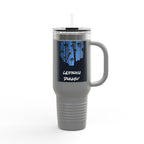 CA Dreamin' 40oz Insulated Travel Mug — Palm Print California Vibes