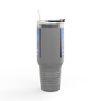 CA Dreamin' 40oz Insulated Travel Mug — Palm Print California Vibes