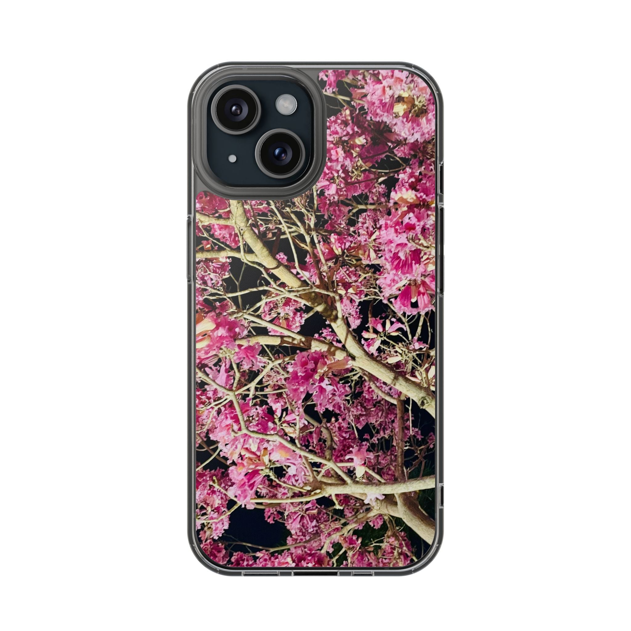 Pink Flower Blossom Impact-Resistant Phone Case